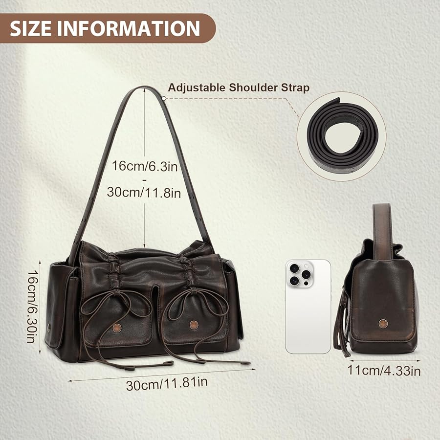 Amazon.com: YFGBCX Designer Handbags for Women Multipocket